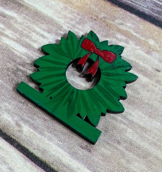 Wooden Countdown to Christmas Sign