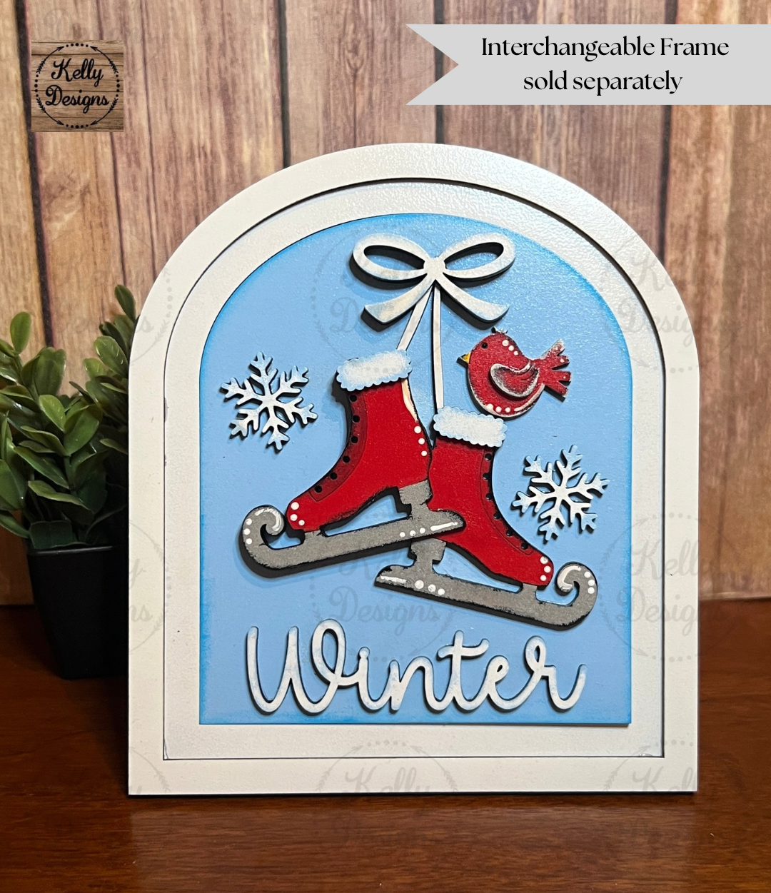 Interchangeable DIY Box Kit - Winter Skates
