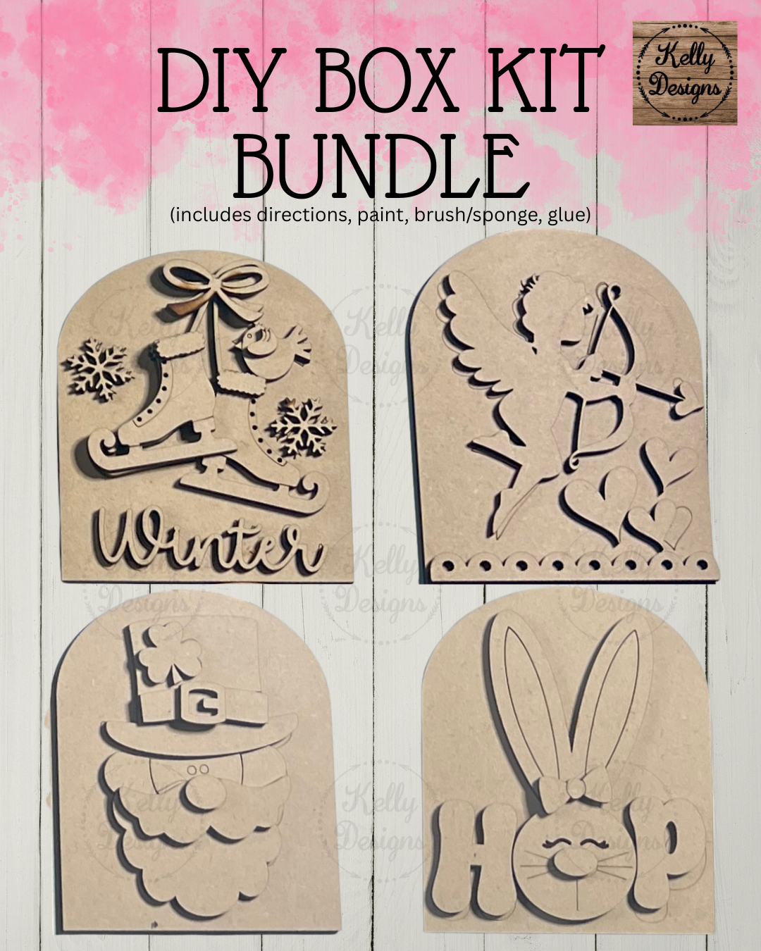 Interchangeable DIY Box Kit - Seasonal Bundle Set 1