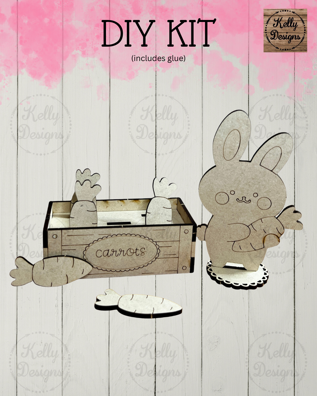 Bunny's Carrot Patch DIY Kit