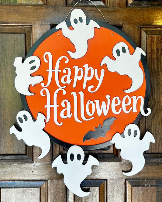 Happy Halloween Door Hanger
