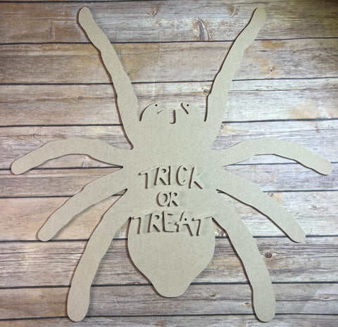 Trick or Treat Spider Door Hanger DIY Kit