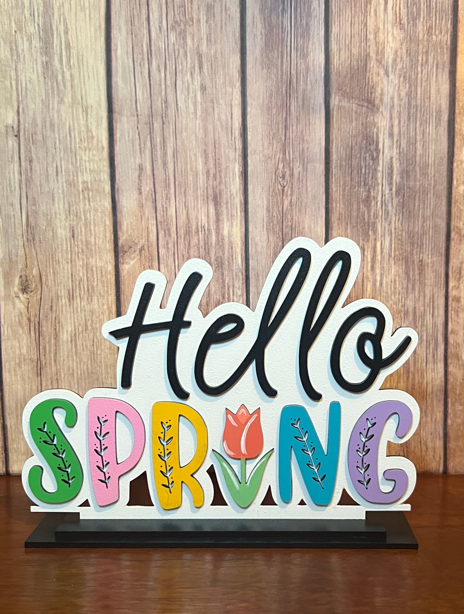 Hello Spring Shelf Sitter DIY Box Kit