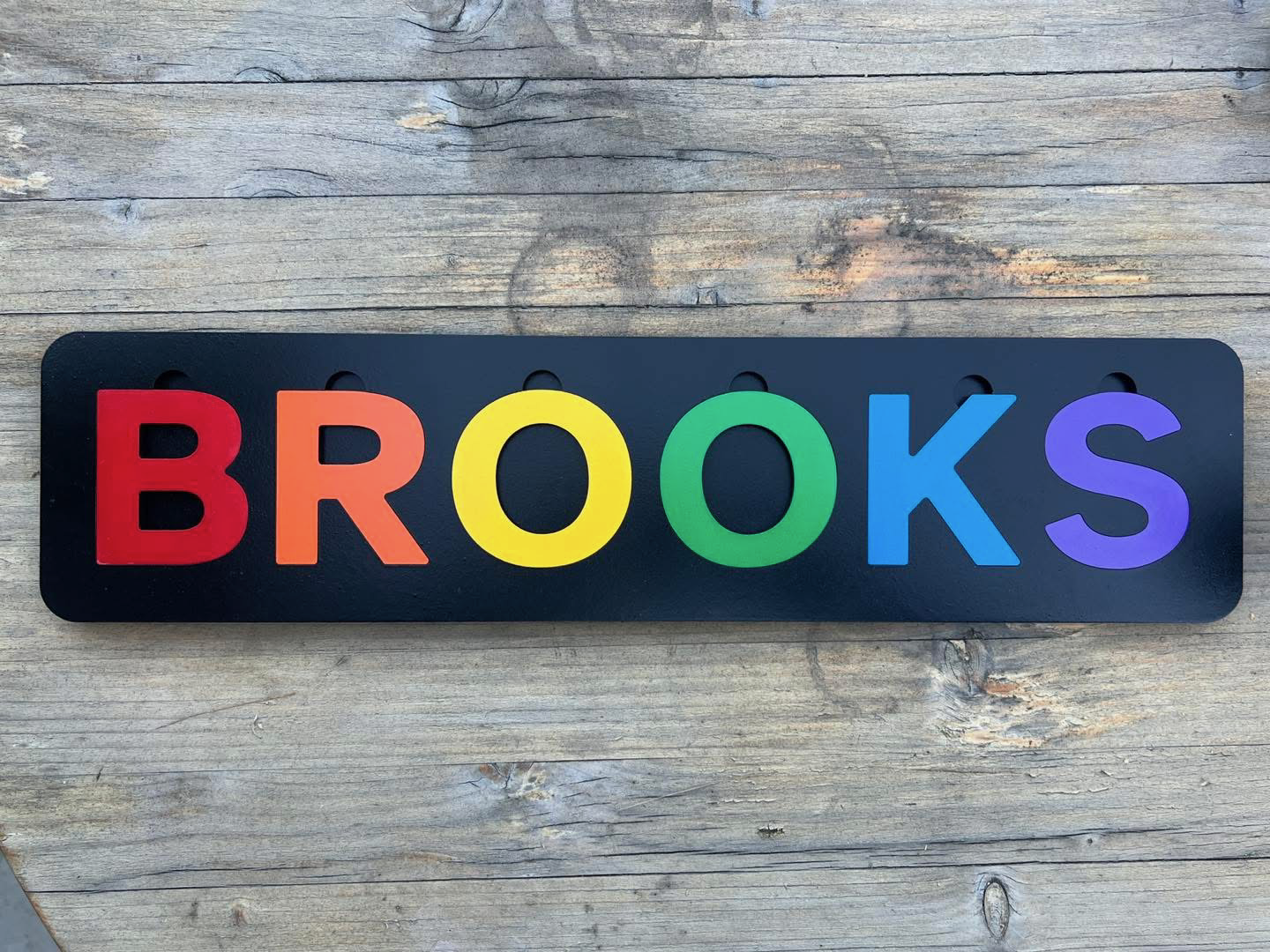 Custom Wooden Name Puzzle