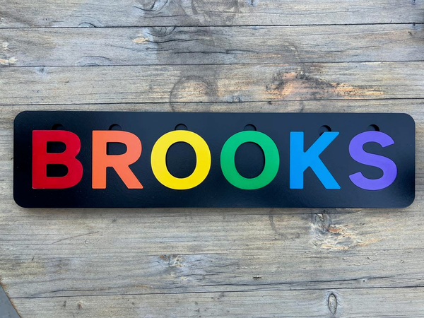 Custom Wooden Name Puzzle