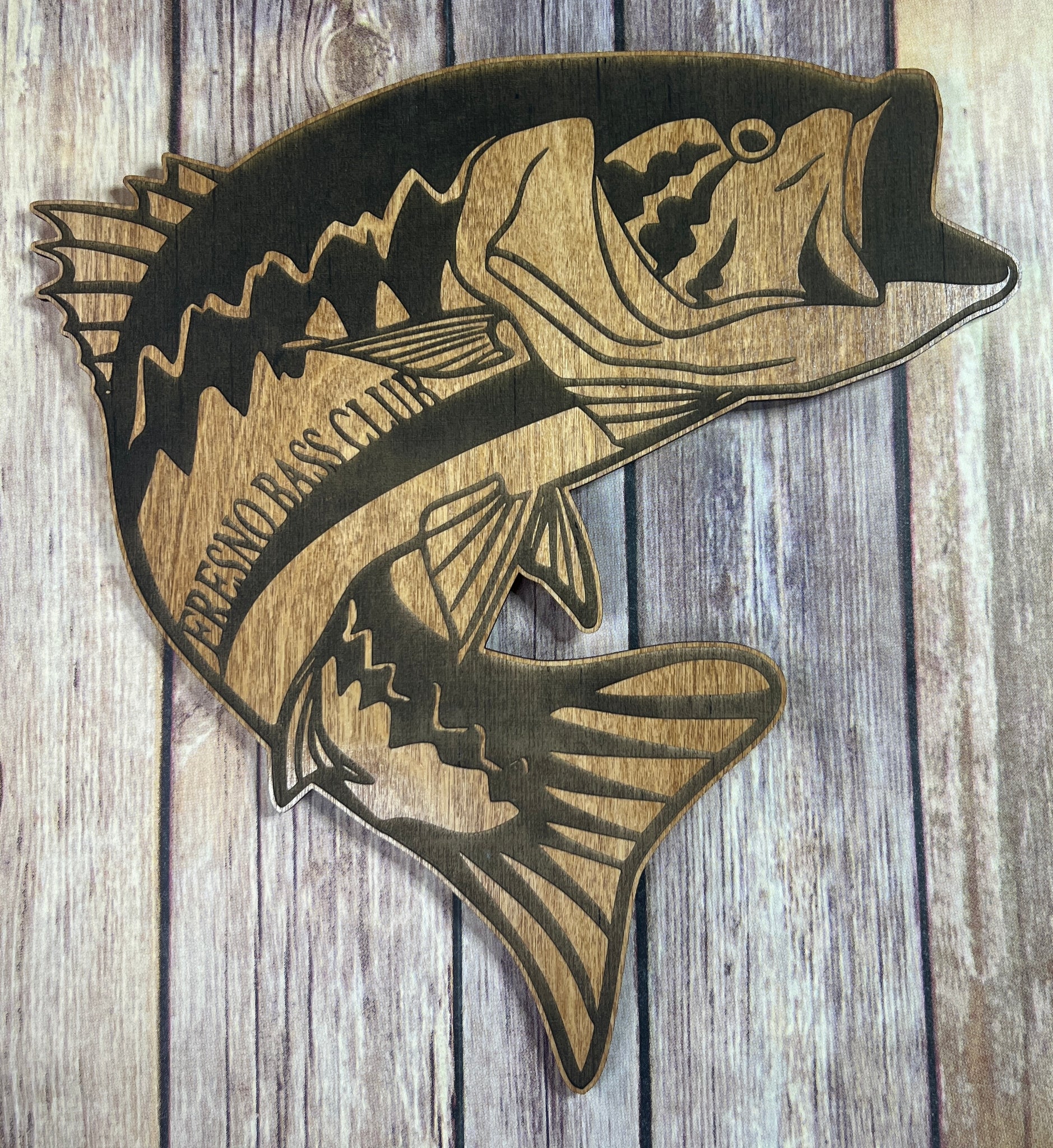 Bass Fish Sign