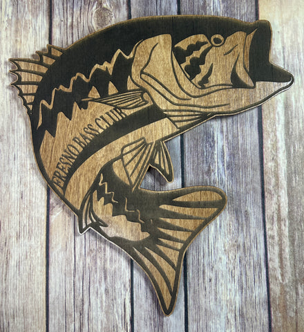 Bass Fish Sign
