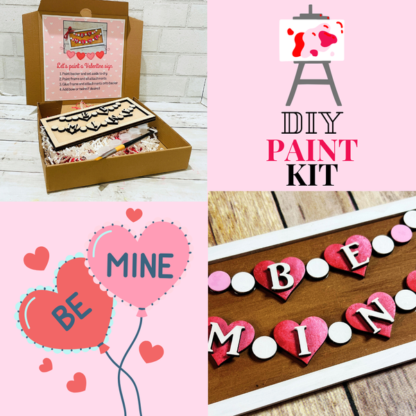 Be Mine Valentine DIY Box Kit
