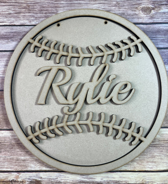 Personalized Softball DIY Kit