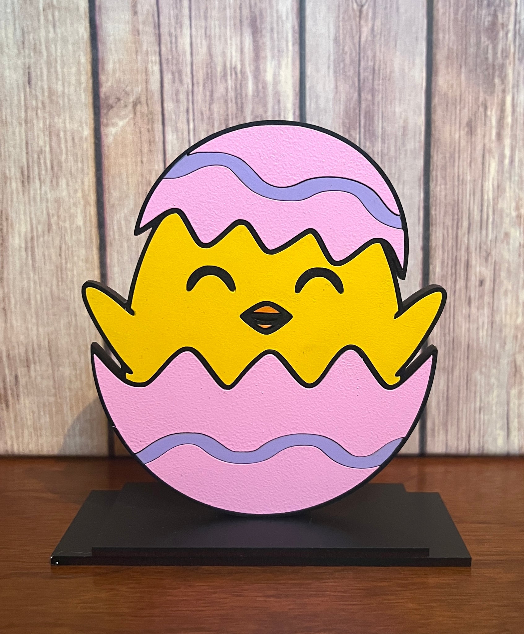 Chick in Egg Shelf Sitter DIY Box Kit