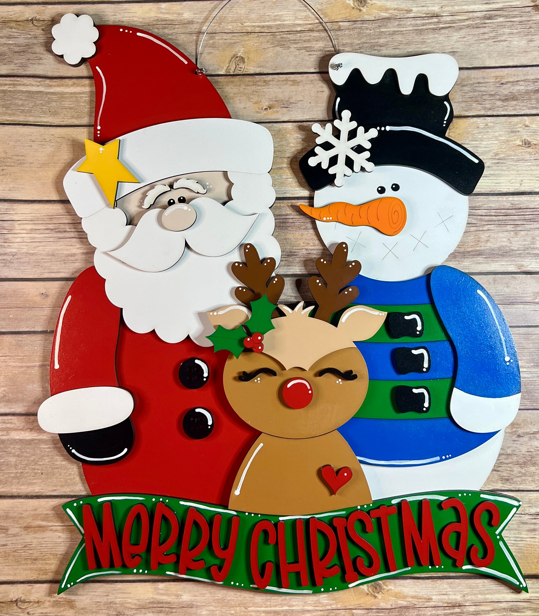 Christmas Friends Door Hanger