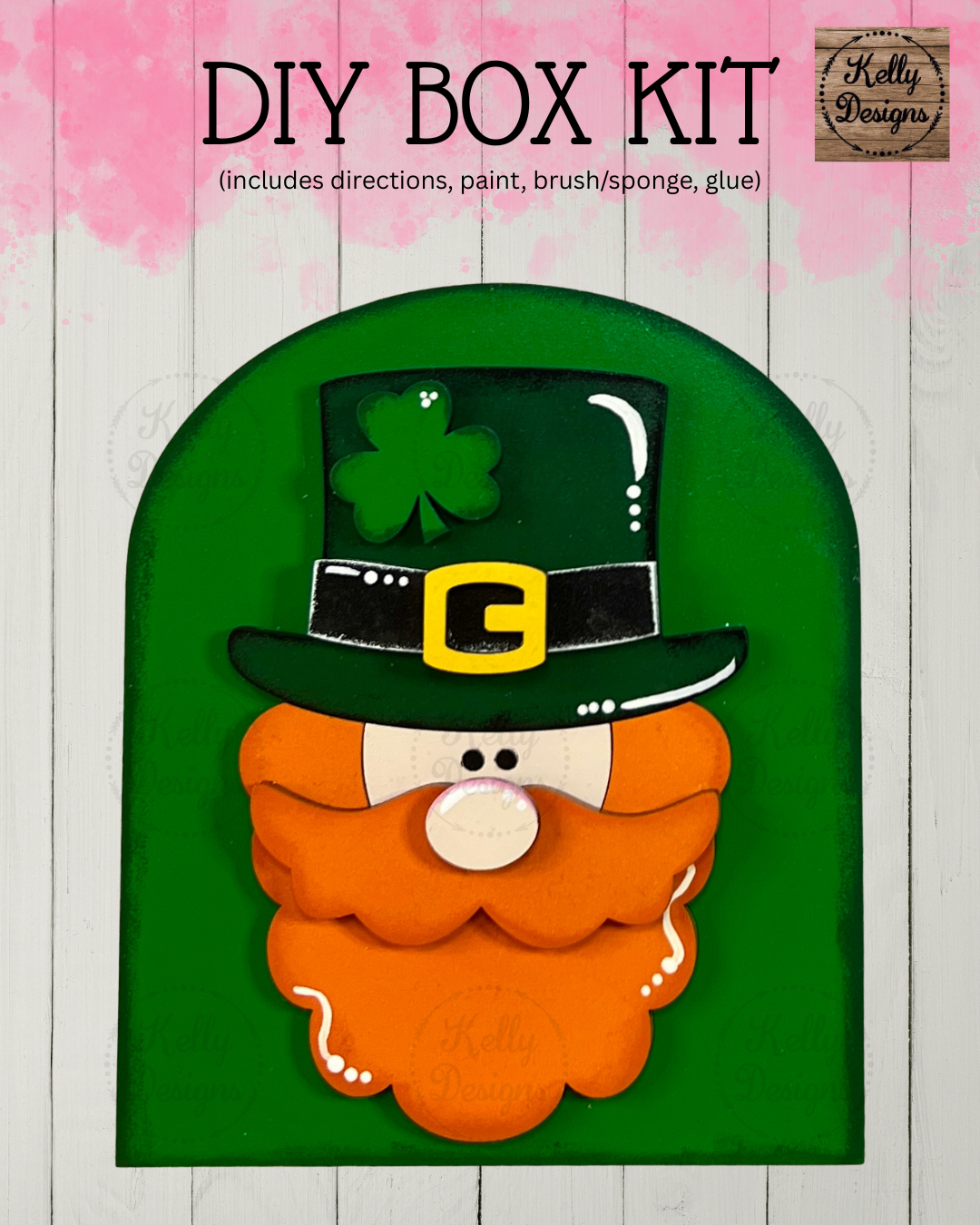 Interchangeable DIY Box Kit - Lucky Leprechaun