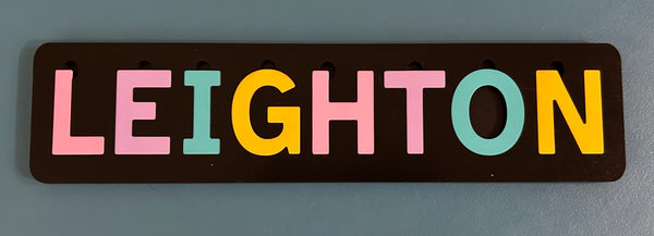 Custom Wooden Name Puzzle