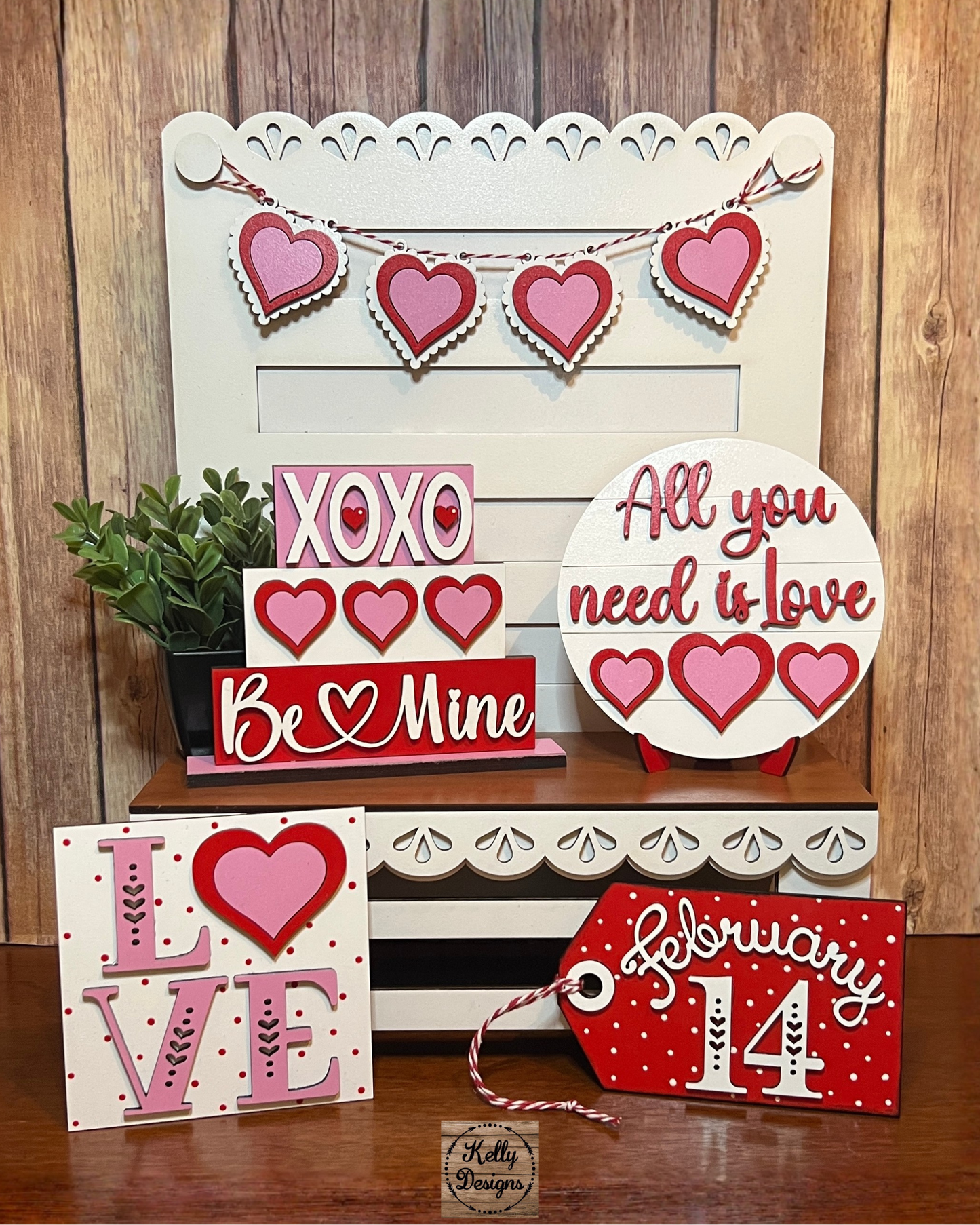 Valentines Shelf Sitter DIY Bundle Box Kit