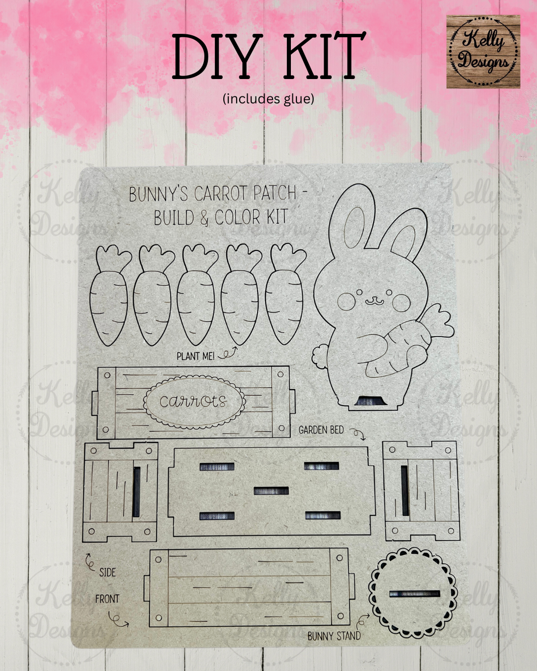 Bunny's Carrot Patch DIY Kit