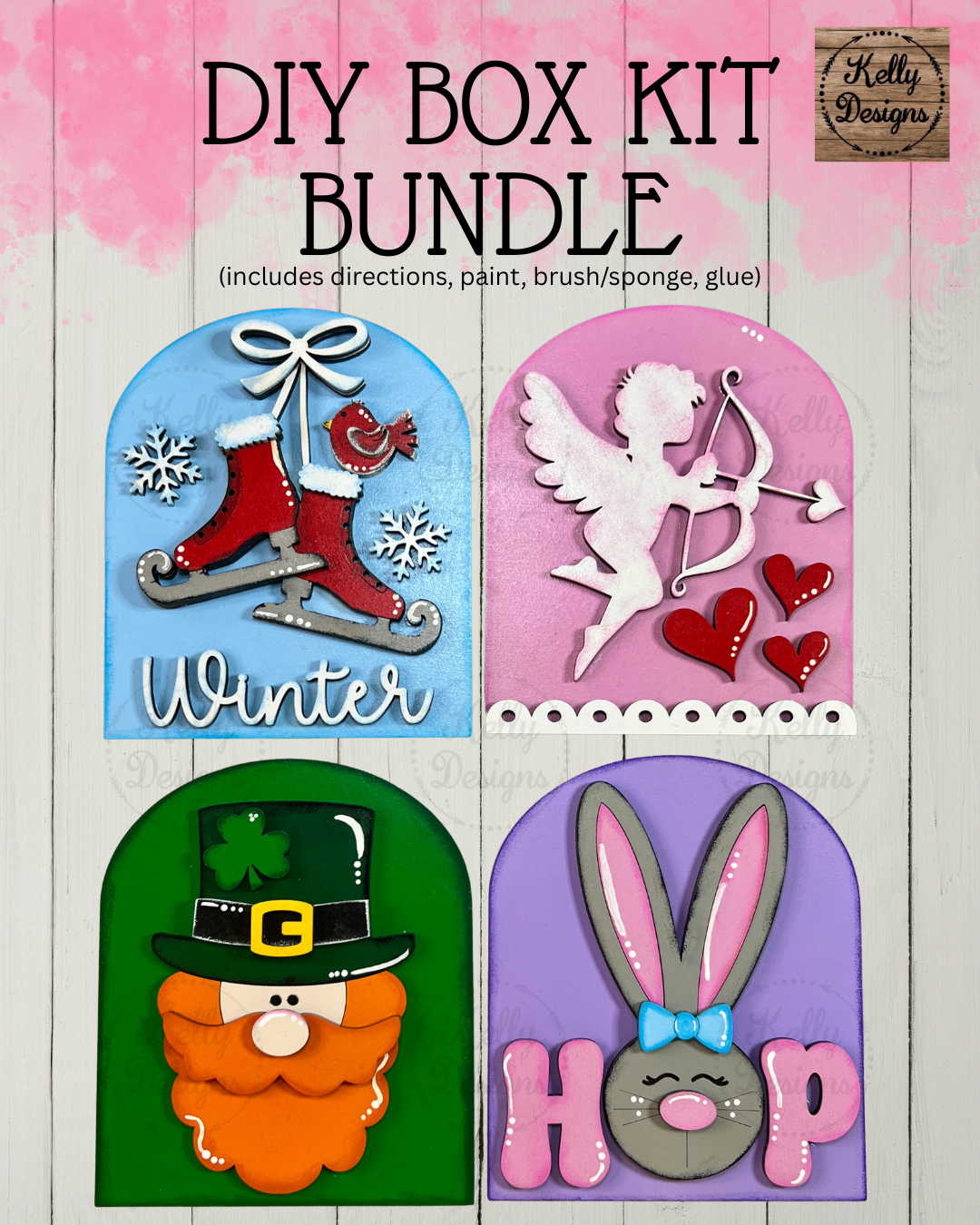 Interchangeable DIY Box Kit - Seasonal Bundle Set 1