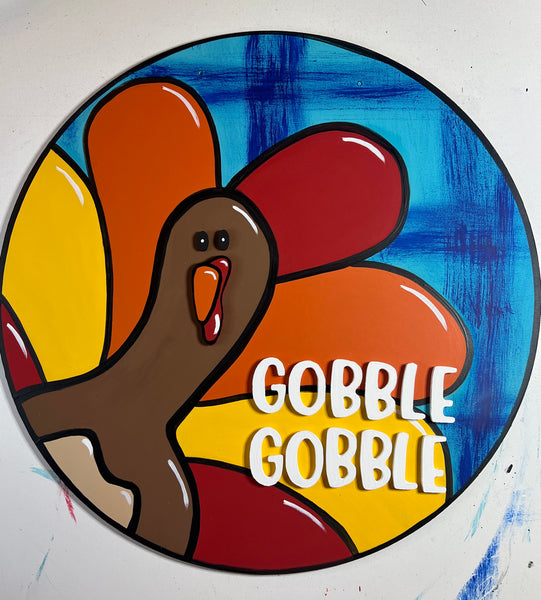 Gobble Gobble Door Hanger DIY Kit