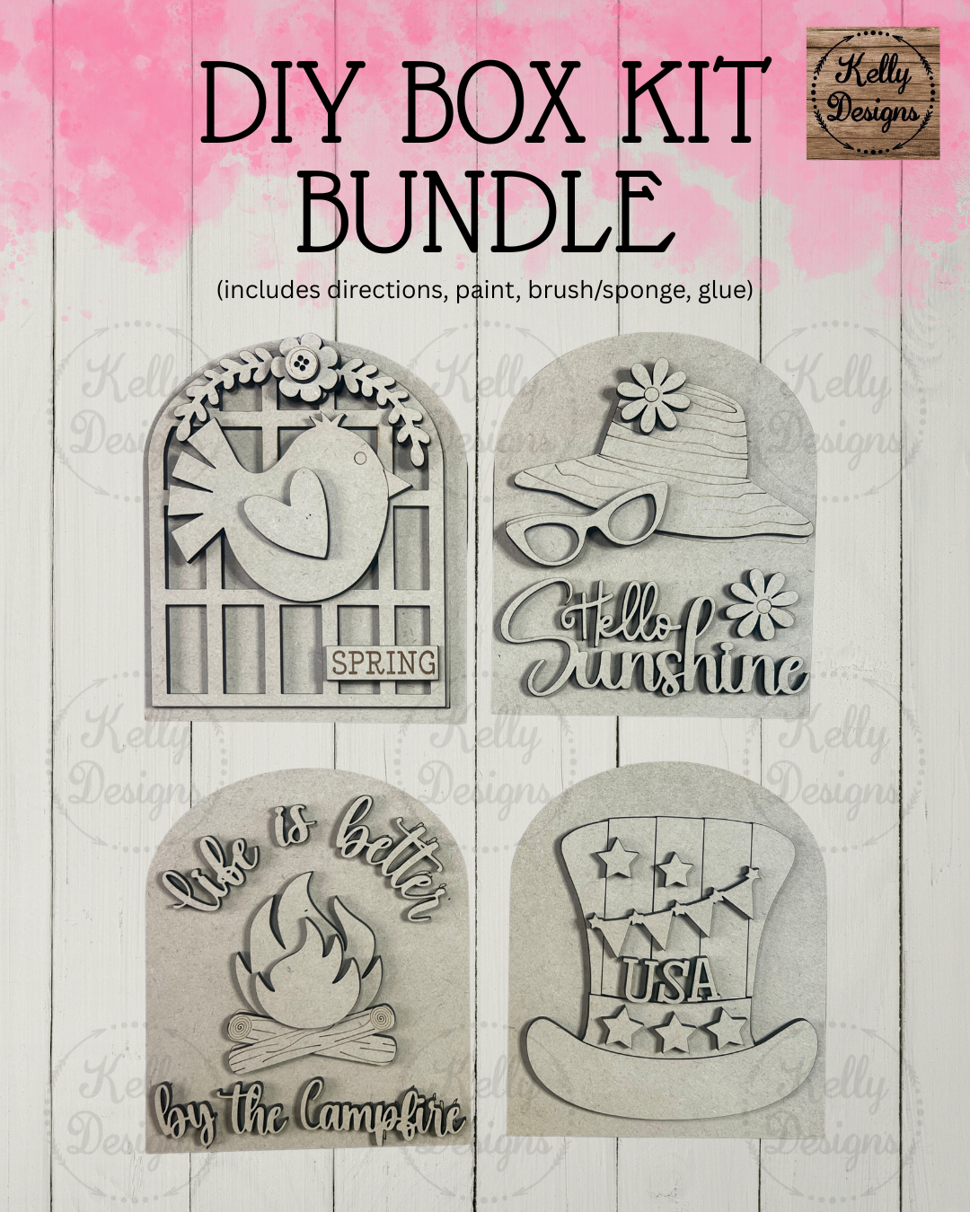 Interchangeable DIY Box Kit - Seasonal Bundle Set 2