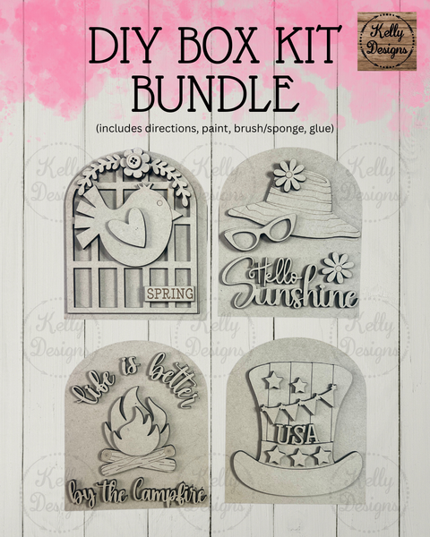 Interchangeable DIY Box Kit - Seasonal Bundle Set 2