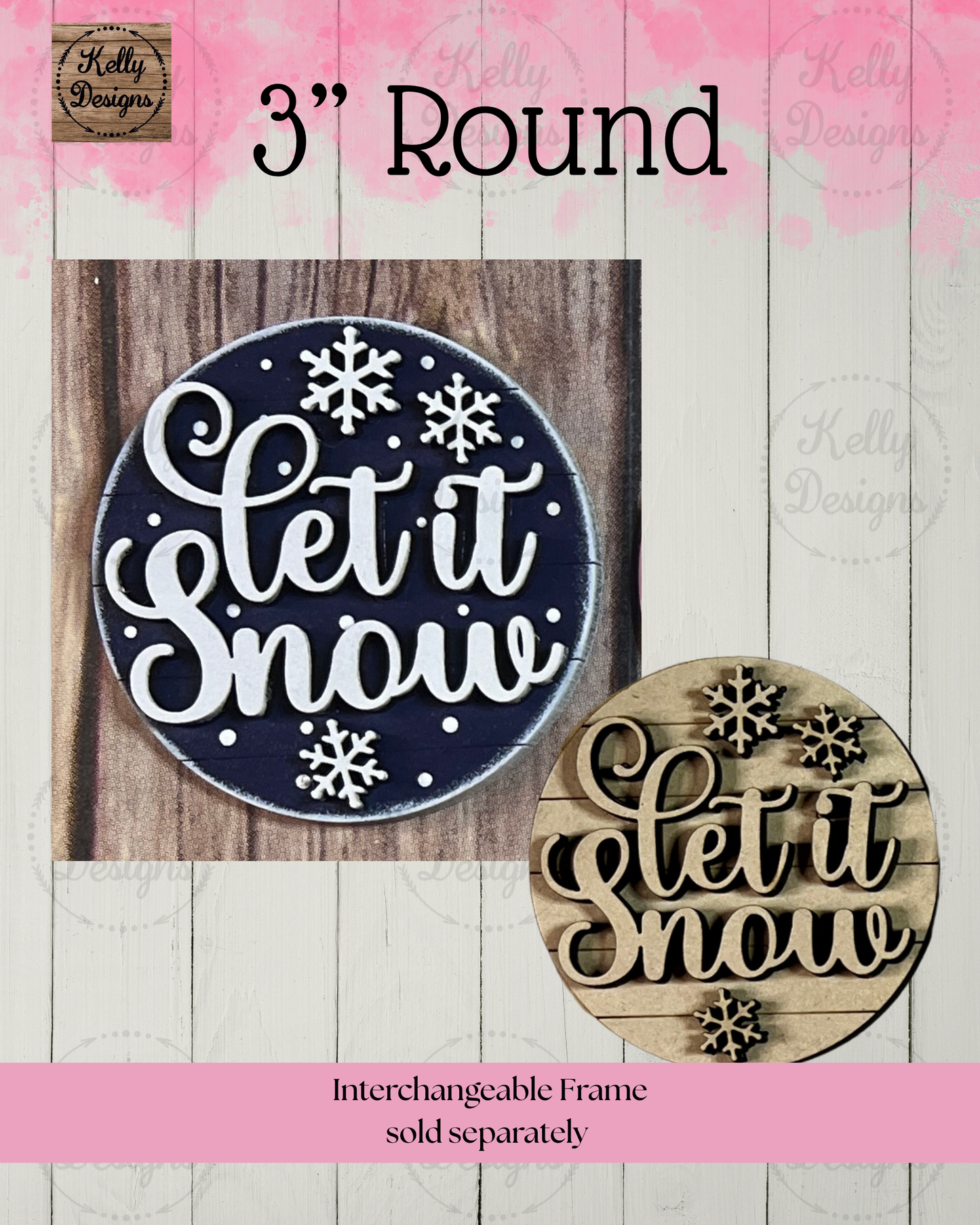 3-Inch Round Insert - Volume 1
