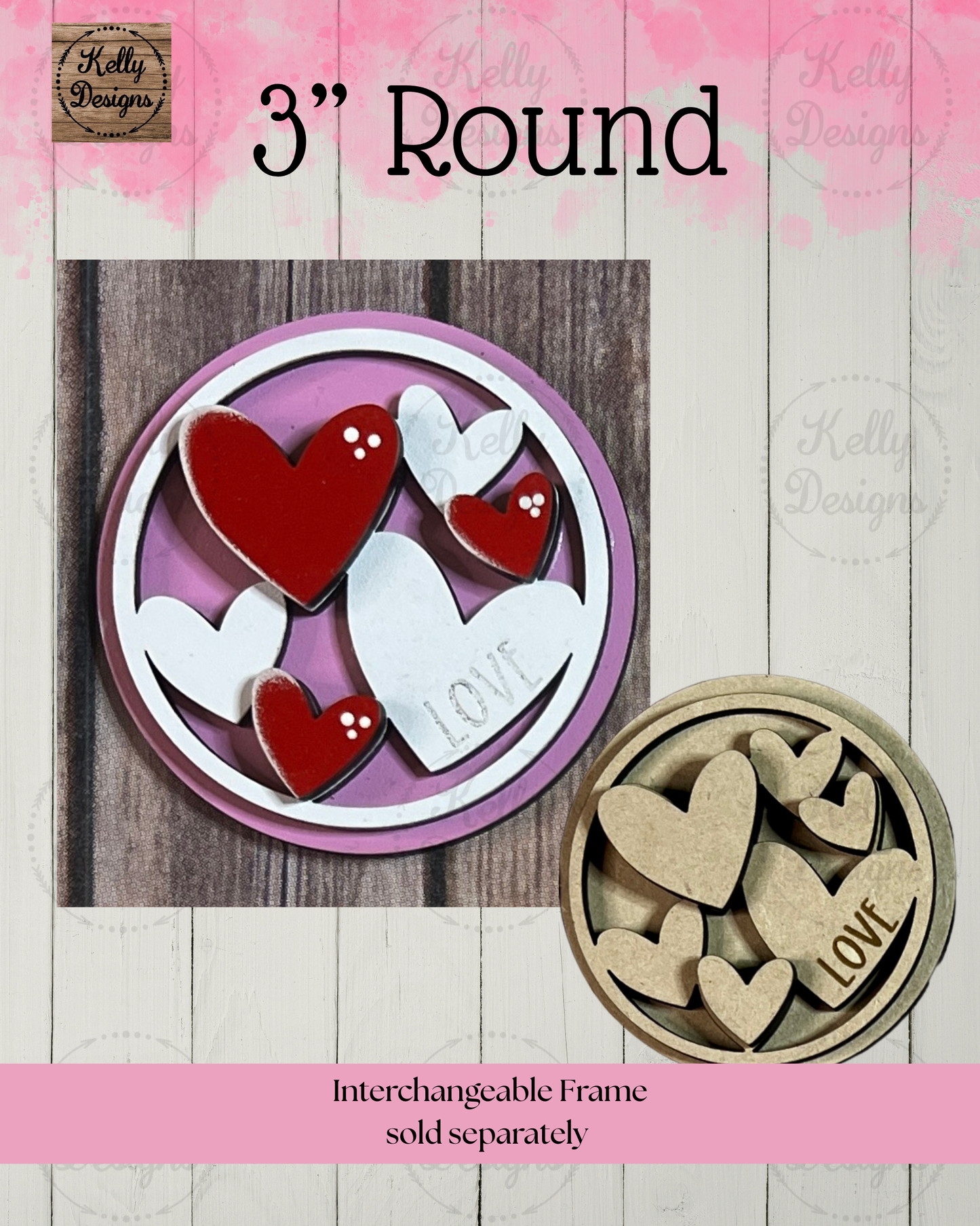 3-Inch Round Insert - Volume 1