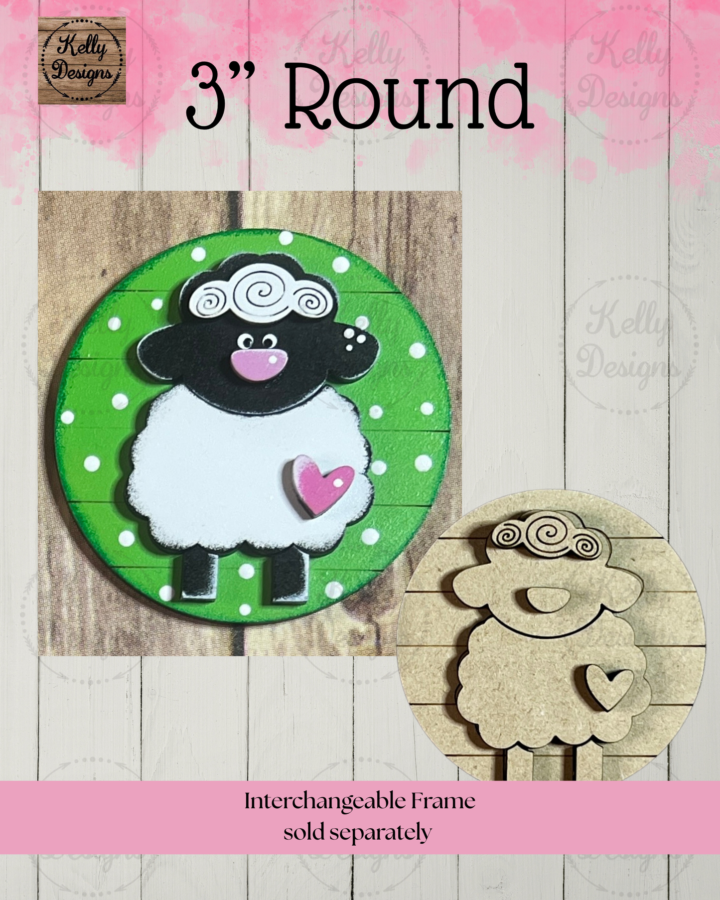 3-Inch Round Insert - Volume 1