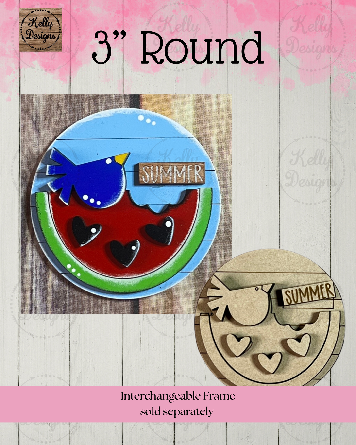 3-Inch Round Insert - Volume 1