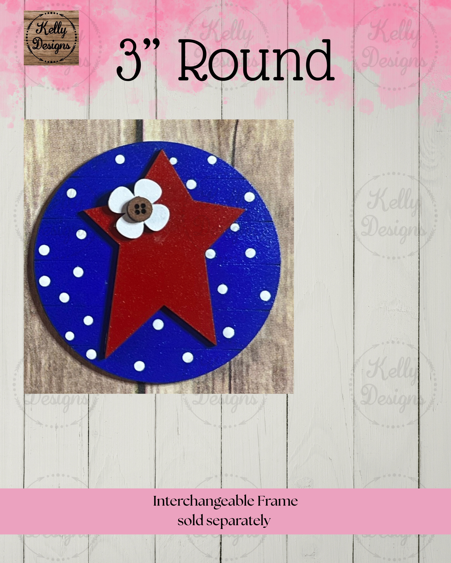 3-Inch Round Insert - Volume 1