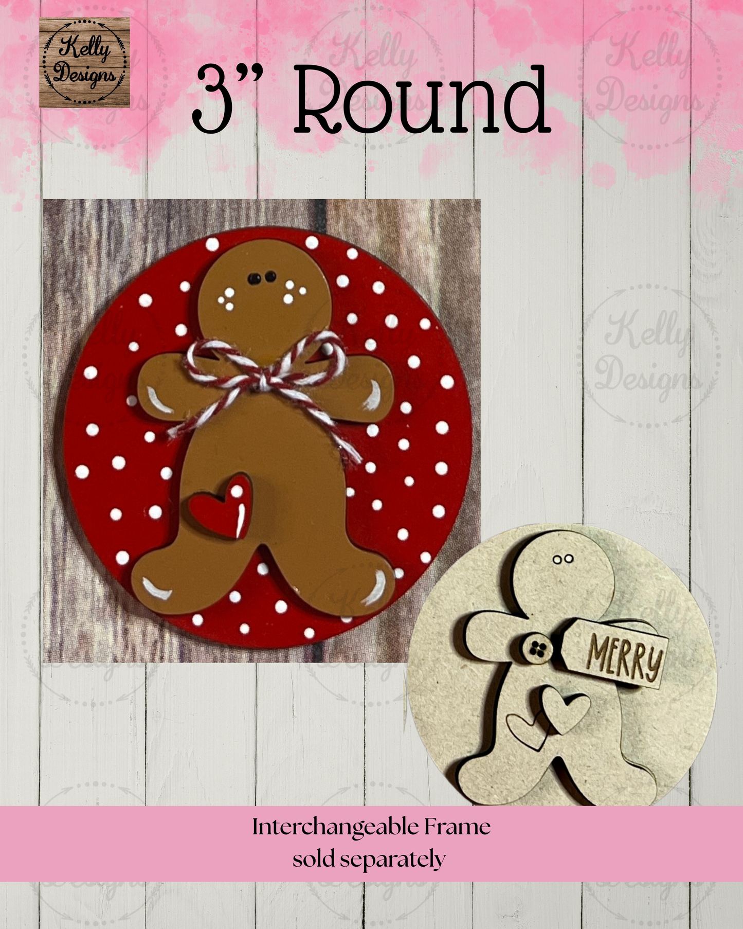 3-Inch Round Insert - Volume 1