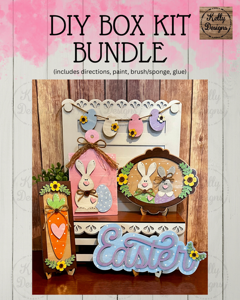 Easter Bunny DIY Box Kit Bundle
