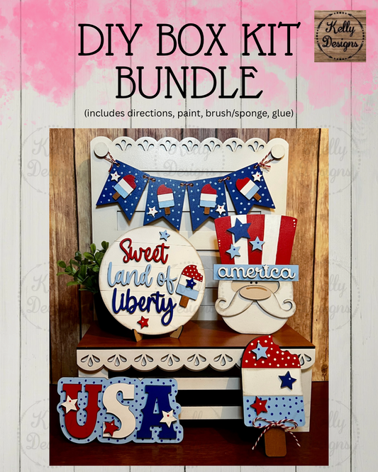 Sweet Land of Liberty DIY Box Kit Bundle