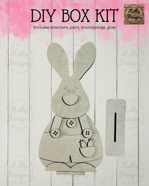 Standing Bunny DIY Box Kit