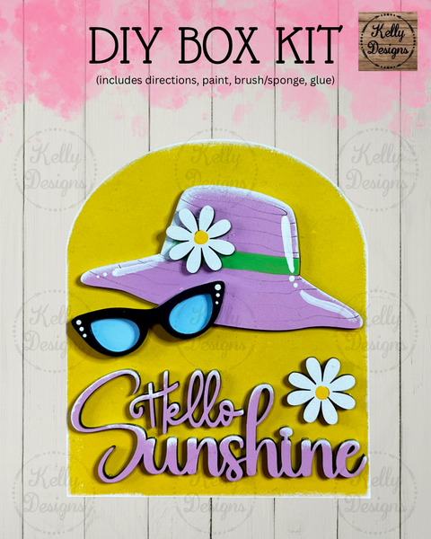 Interchangeable DIY Box Kit - Hello Sunshine