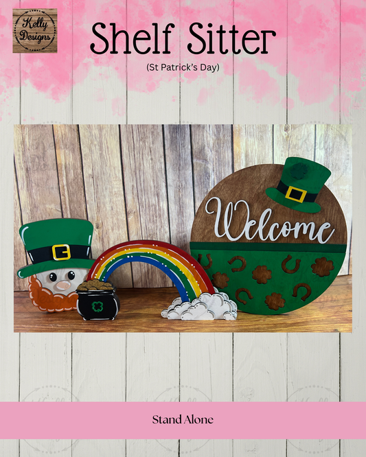 St Patrick’s Day Shelf Sitter