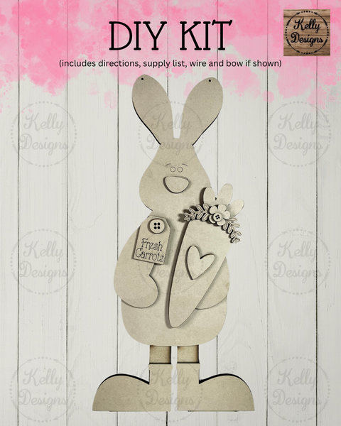 Easter Bunny Door Hanger DIY Kit