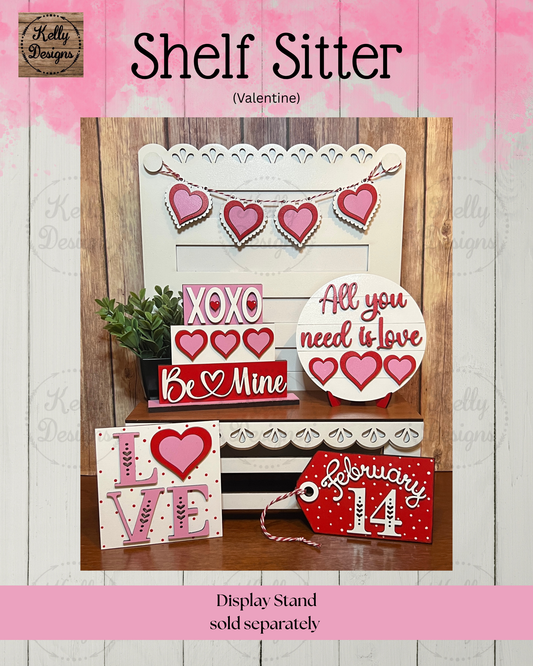 Valentine Shelf Sitter
