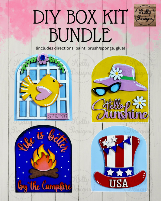 Interchangeable DIY Box Kit - Seasonal Bundle Set 2