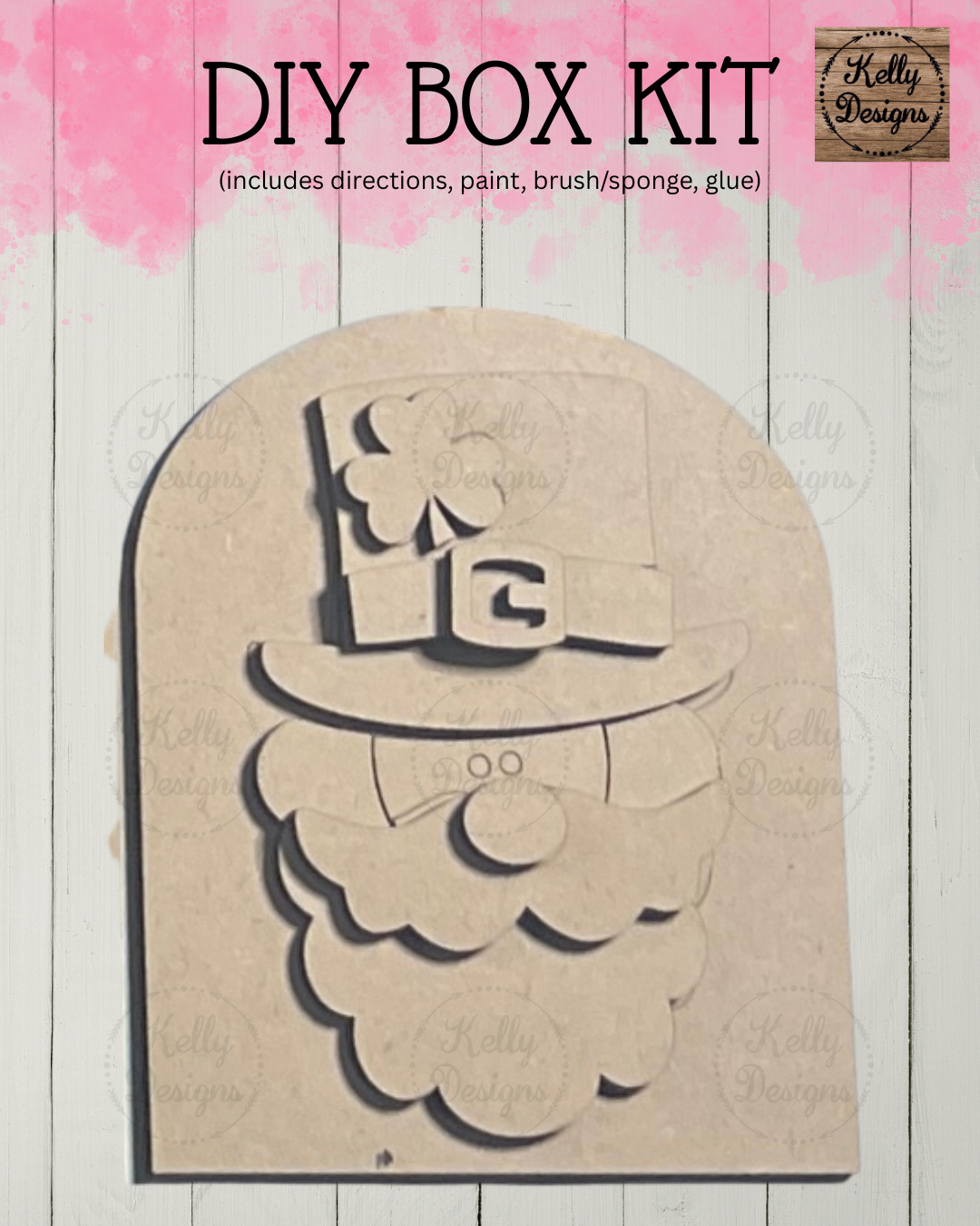 Interchangeable DIY Box Kit - Lucky Leprechaun