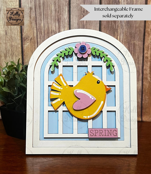 Interchangeable DIY Box Kit - Spring Bird