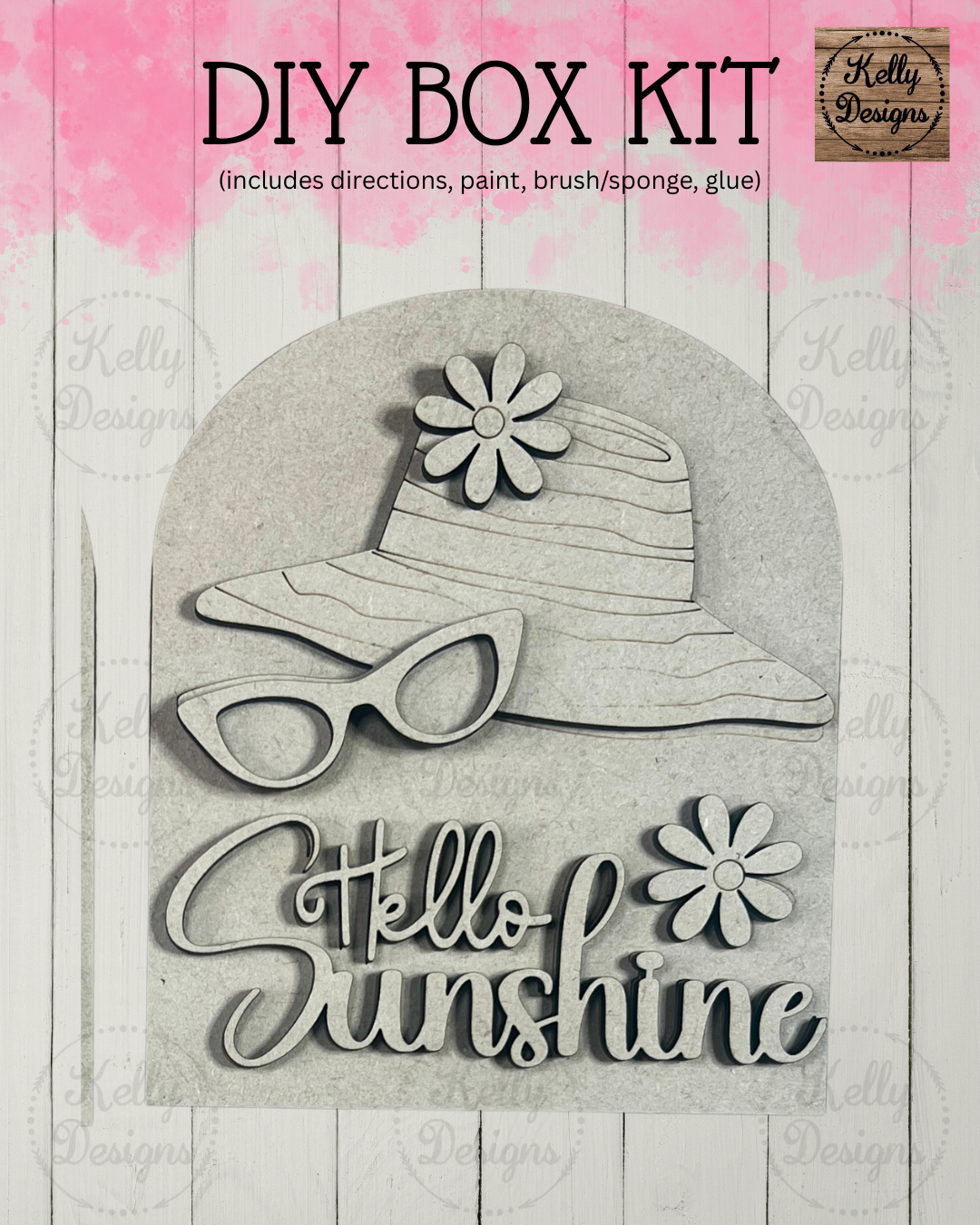 Interchangeable DIY Box Kit - Hello Sunshine