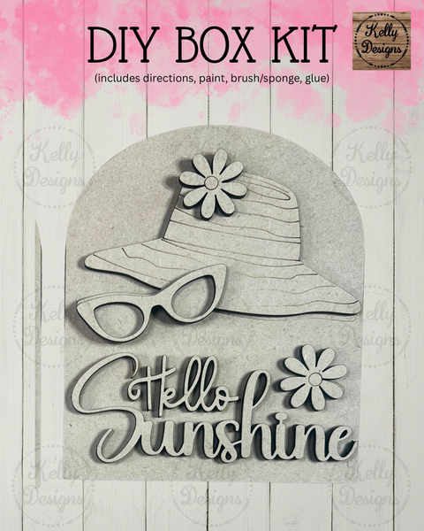 Interchangeable DIY Box Kit - Hello Sunshine