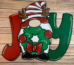 Joy Gnome Door Hanger DIY Kit