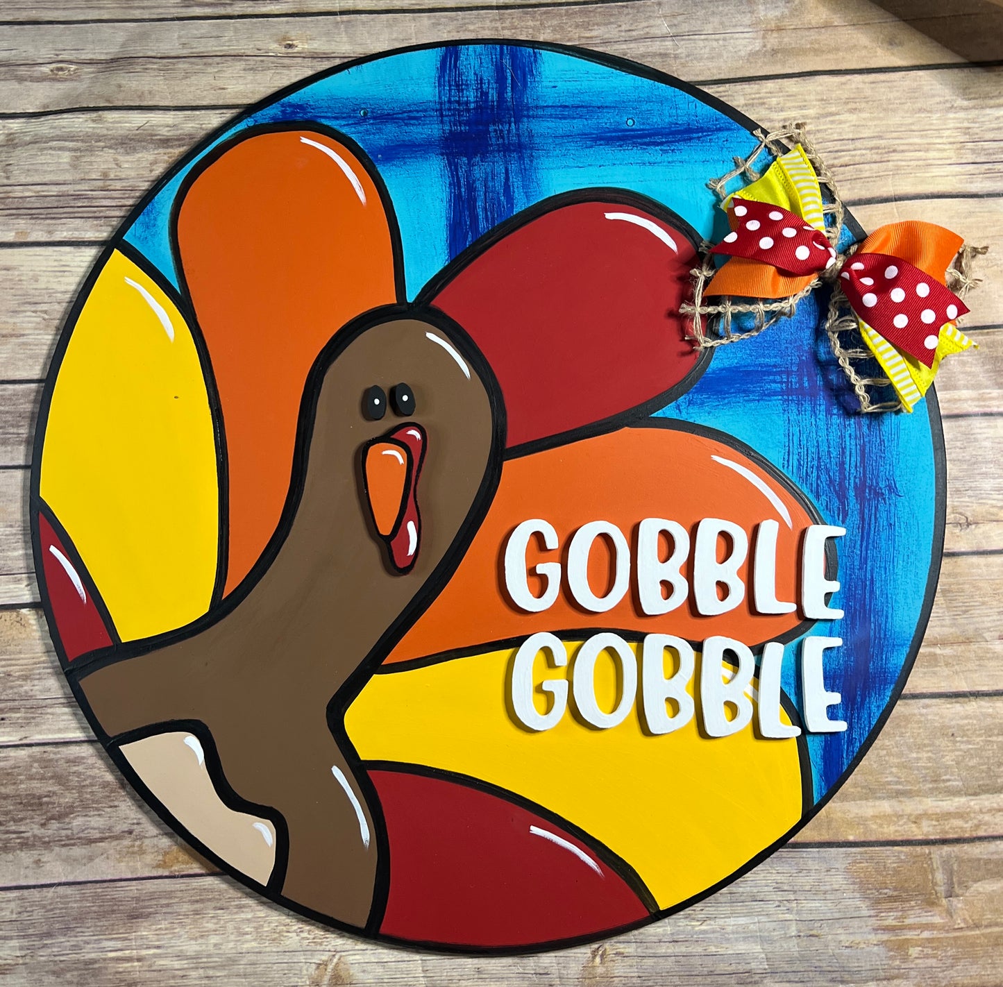 Gobble Gobble Door Hanger