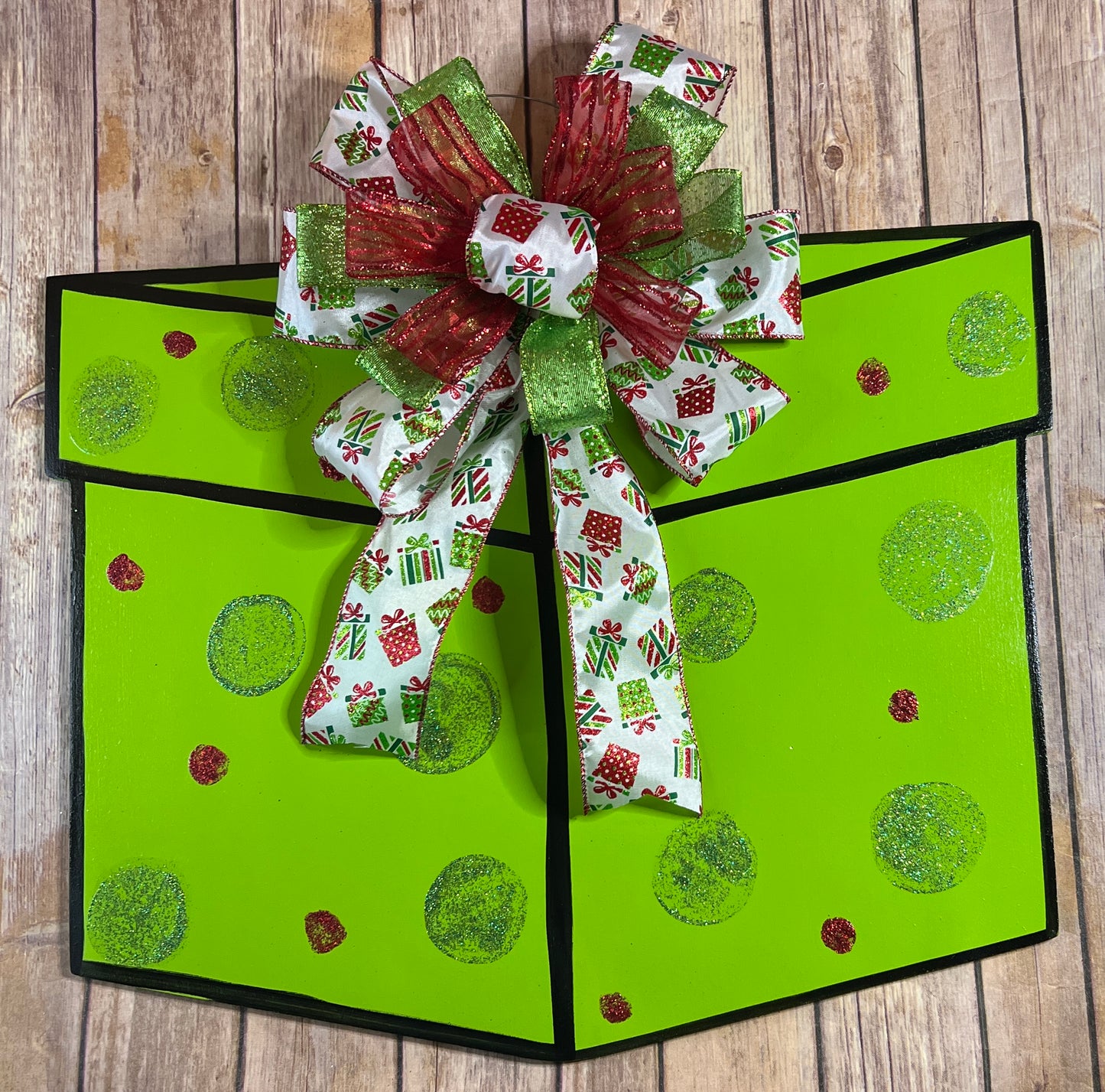 Christmas Present Door Hanger - Box