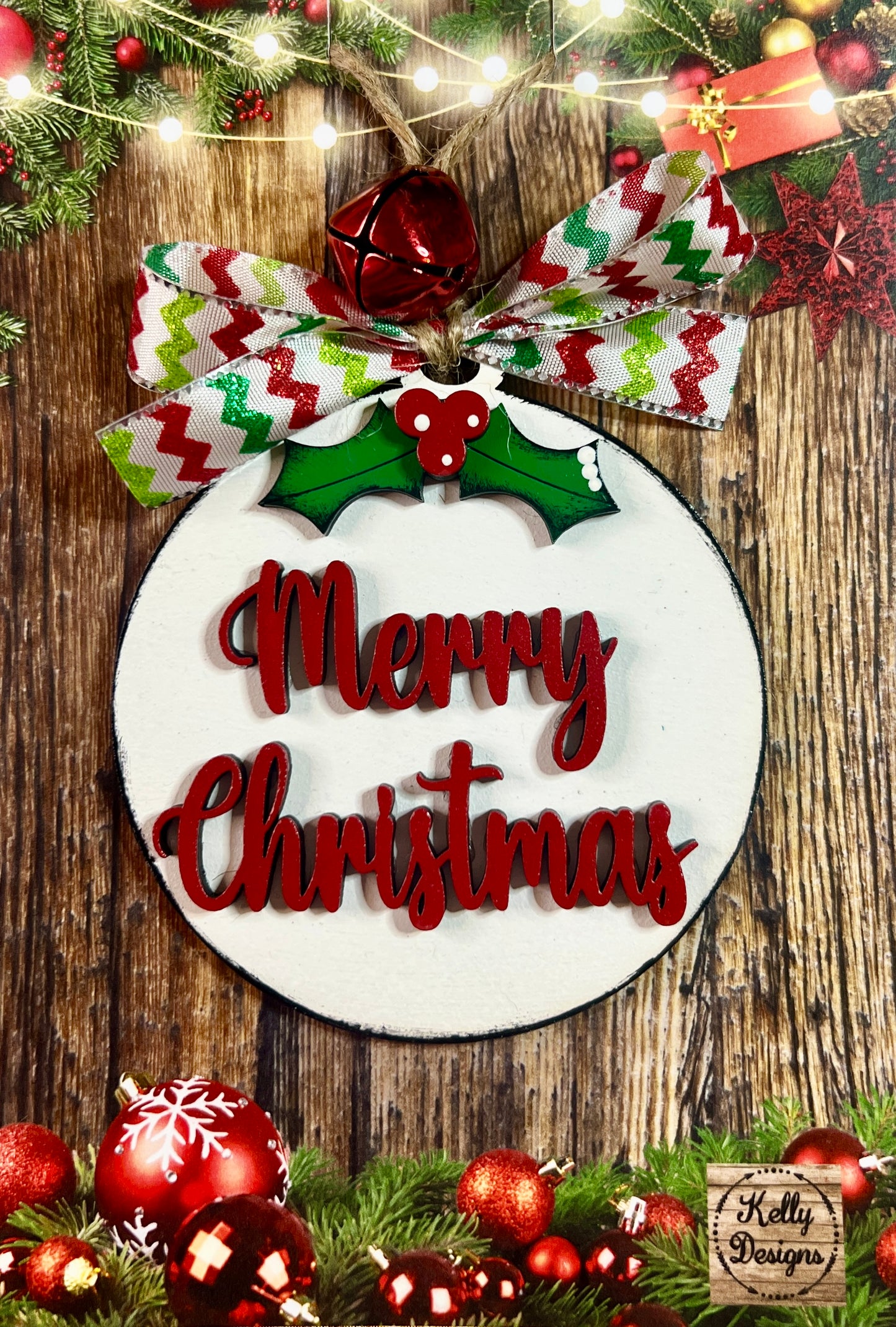 Merry Christmas Ornament
