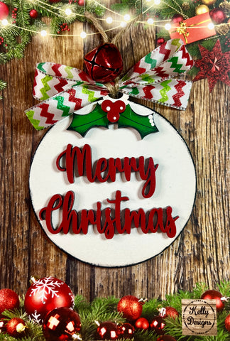 Merry Christmas Ornament