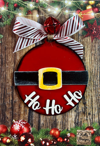 Ho Ho Ho Christmas Ornament