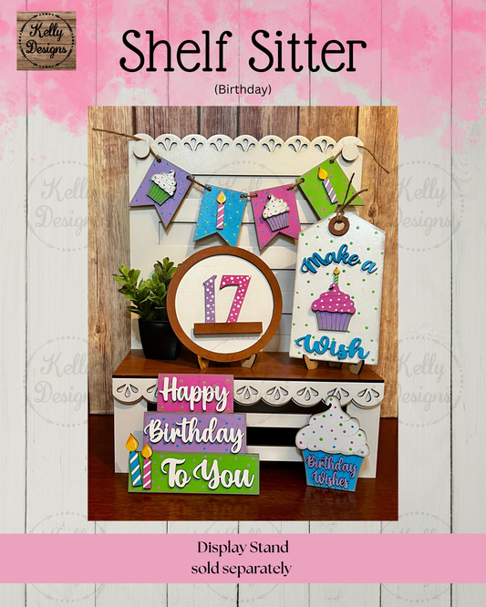 Birthday Shelf Sitter
