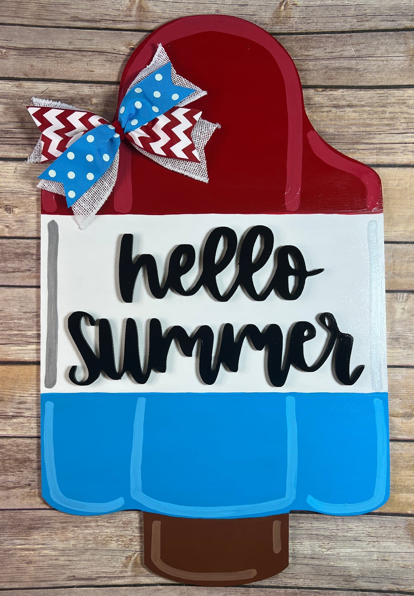 Bomb Pop Door Hanger