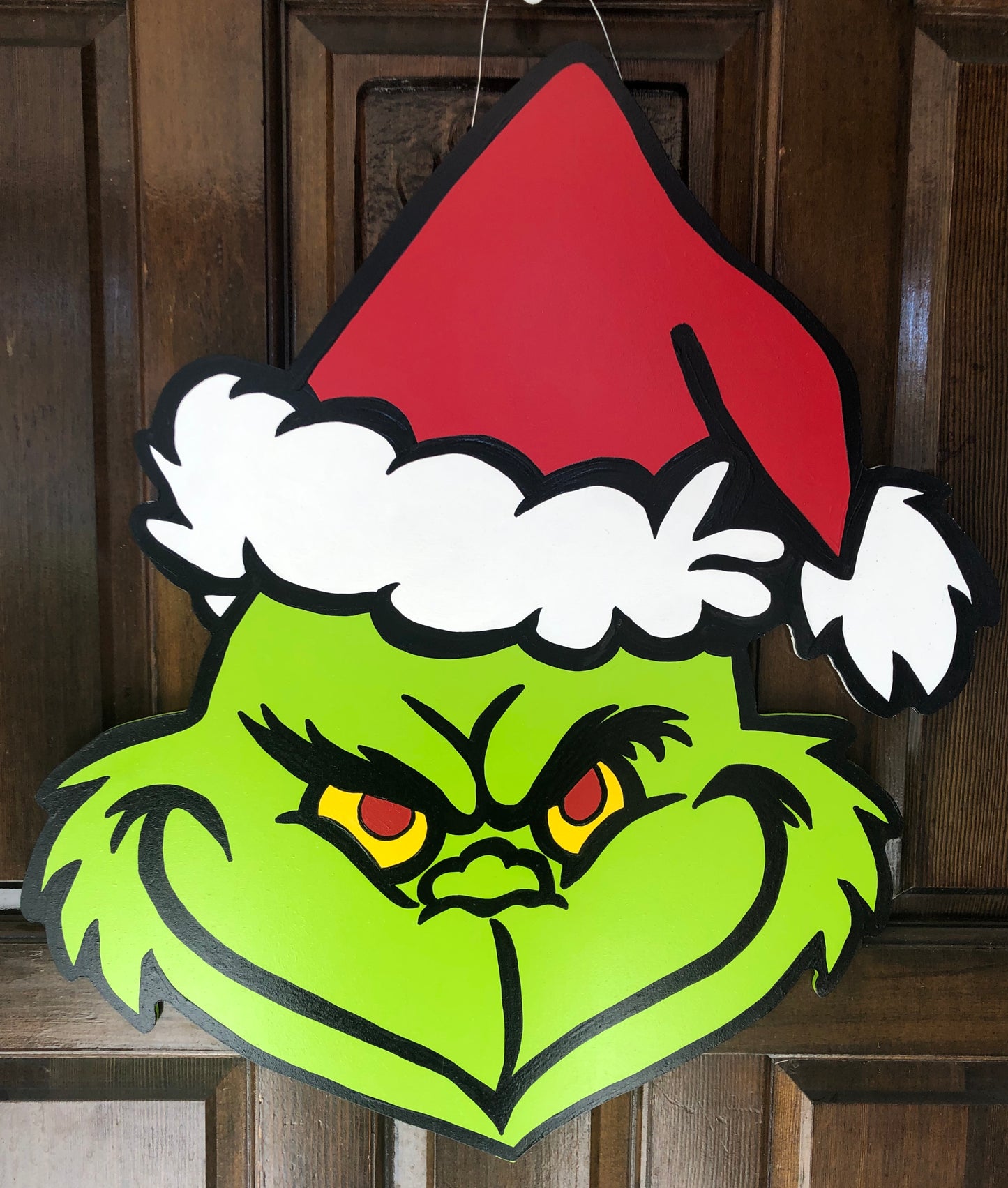 Green Grinner Wreath Attachment